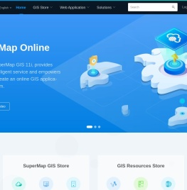 SuperMap Online-全面的在线GIS数据与应用平台