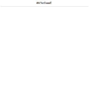 404 Not Found！