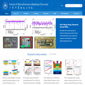 School of Microelectronics,Shandong University