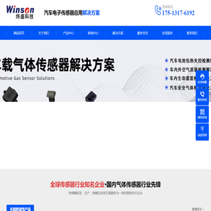 汽车电子传感器应用解决方案-郑州炜盛电子科技有限公司