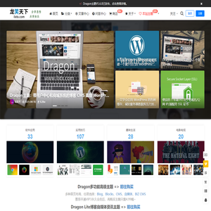 龙笑天下 - Wordpress主题模板_商城主题_Wordpress教程_博客主题_Dragon主题_便宜SSL证书