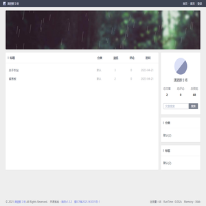 个人信息展示
