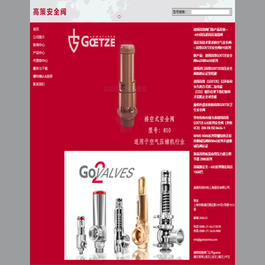 Goetze China _ 德国进口高策安全阀，高策阀门 高策中国