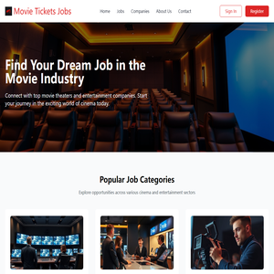 Movie Tickets Jobs