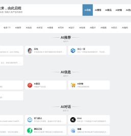 AI物 – AI  Site | Fujian  AI资源精准导航者 | 智能工具严选导购官
